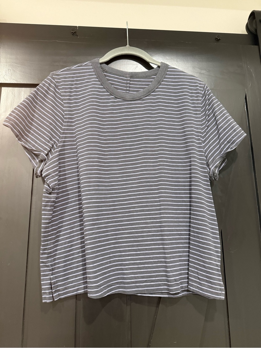 Lululemon Striped Crewneck Tee